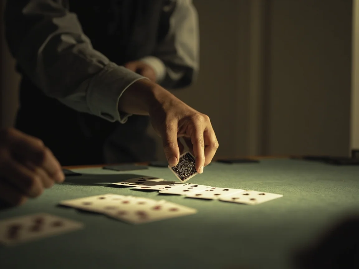 Short draw stack for a Points rummy sitting